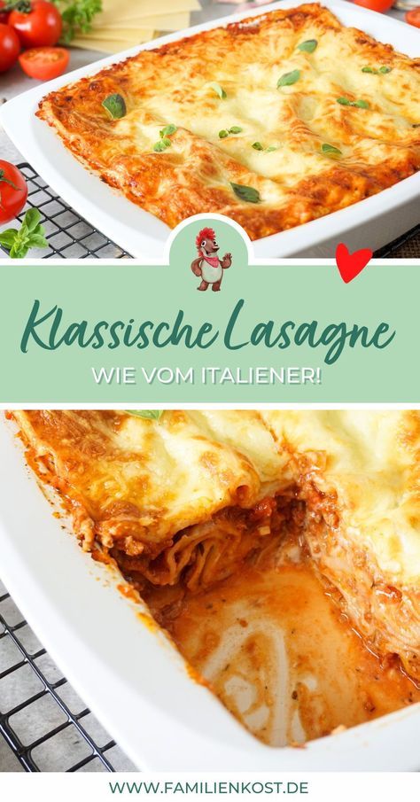 easy italian lasagne recipe