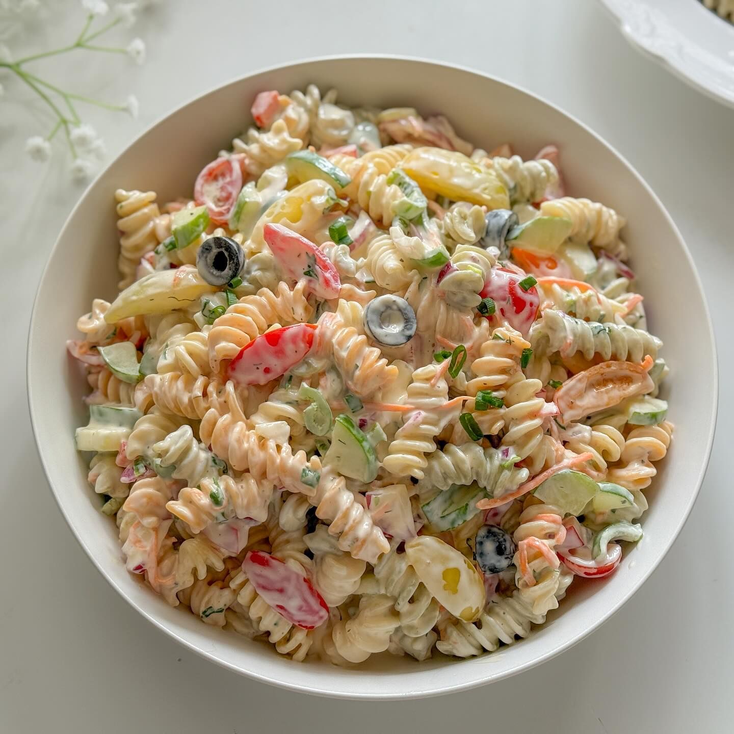 Creamy Pasta Mayo Salad