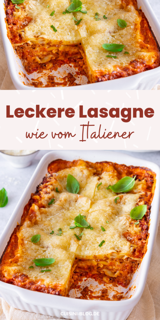lasagna bolognese recipe