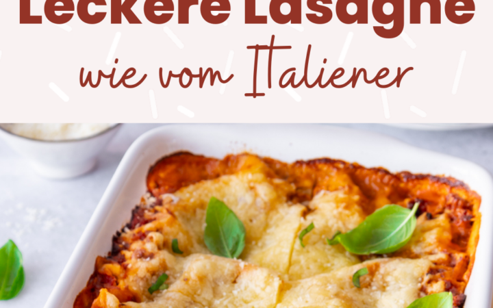 lasagna bolognese recipe