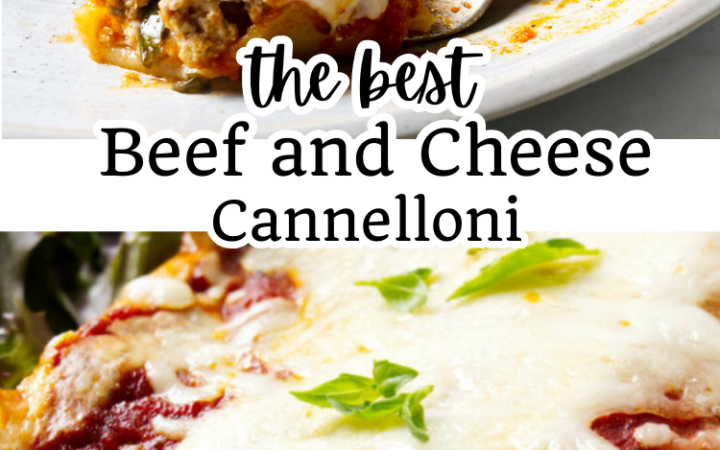 canneloni with ground beef recipe