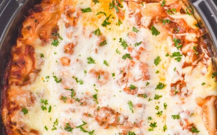 crock pot lasagna with ricotta