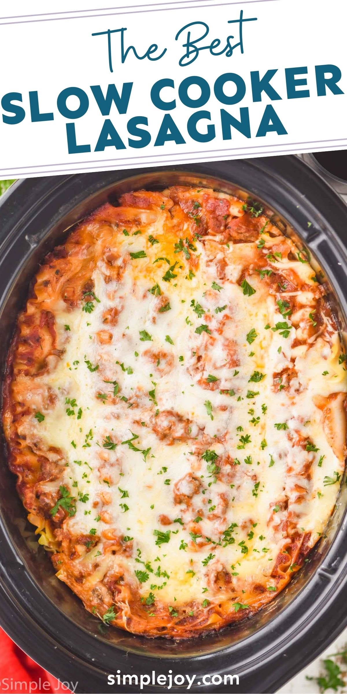 Lasagna Recipe With Ricotta Crock Pot