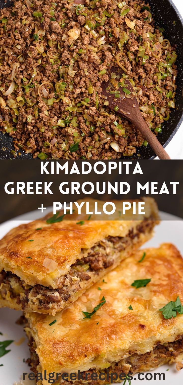 Easy Greek Meat Pie Recipe