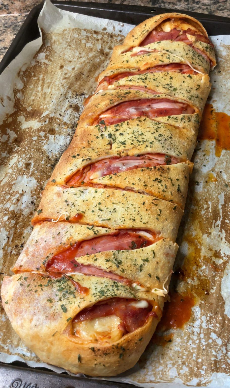 Delish Pizza Stromboli