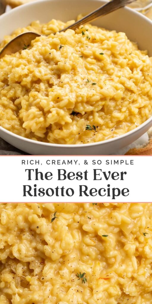 creamy parmesan risotto recipe
