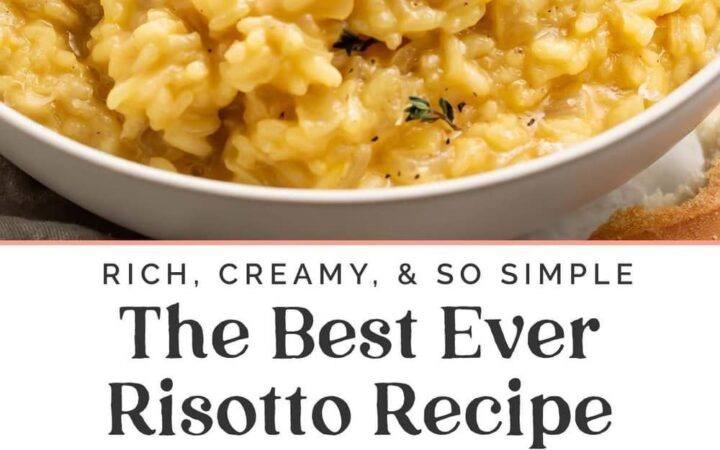 creamy parmesan risotto recipe