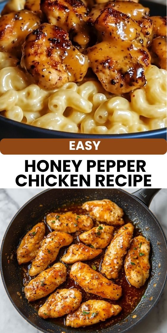 Sweet Pepper Honey Chicken