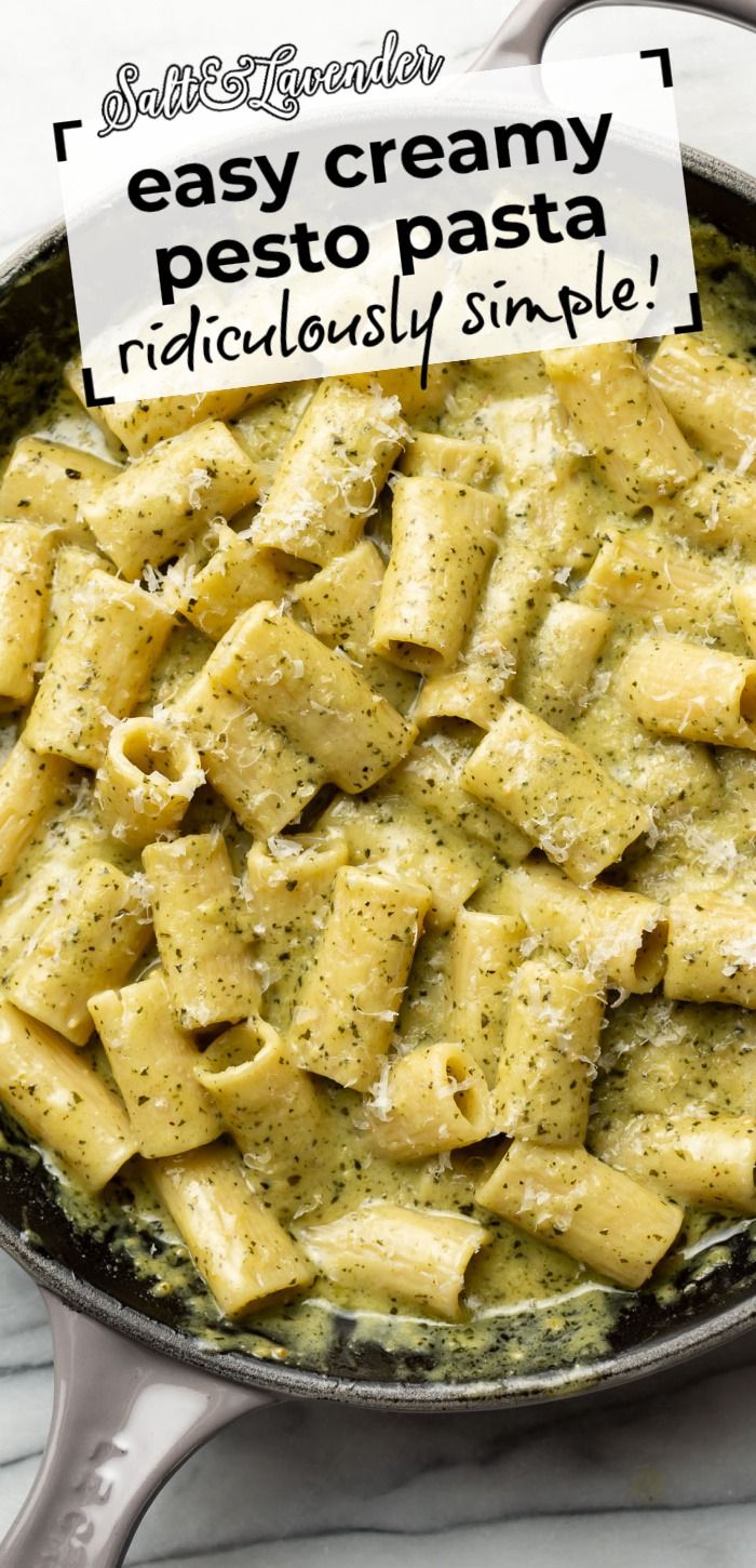 Pesto Garlic Pasta
