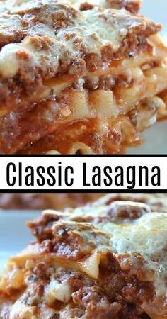 old fashion lasagna recipe