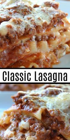 old fashion lasagna recipe
