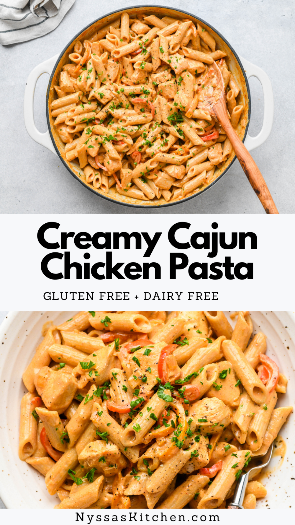 Dairy Free Pasta Meal Prep