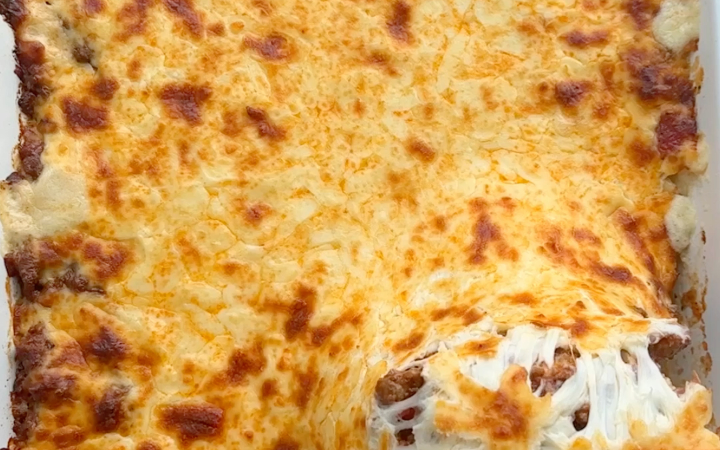 creamy baked penne with bechamel