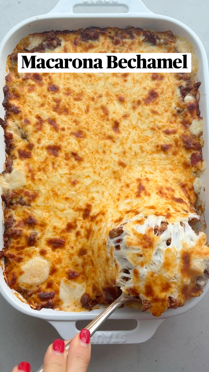 Creamy Baked Penne with Bechamel Sauce