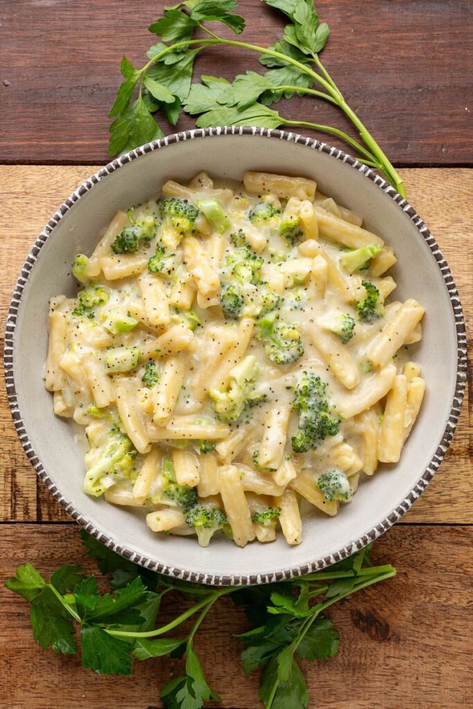 pasta with broccoli and cheese