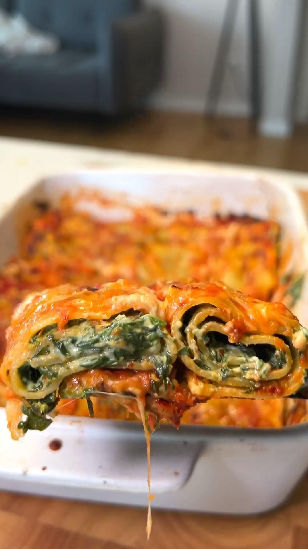 Vegan Lasagna With Spinach